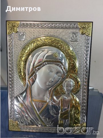 ЛУКСОЗНИ СРЕБЪРНИ ИКОНИ, снимка 3 - Други - 17525522