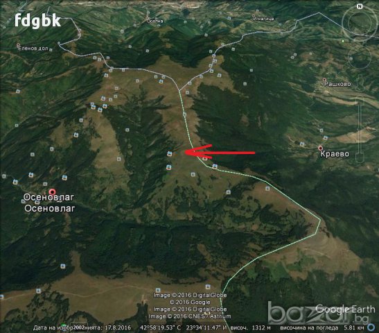 село Осеновлаг, снимка 2 - Парцели - 17107289