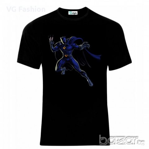 Мъжка Тениска Black Panther Superhero, снимка 1