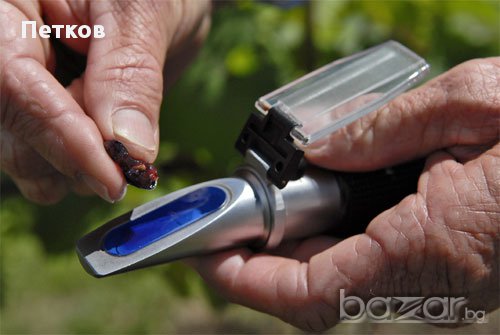 Два вида Рефрактометър, захаромер и спиртомер. , снимка 6 - Други инструменти - 11764506