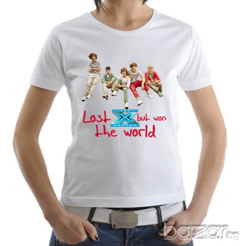 Уникални дамски тениски на One Direction! Поръчай тениска по твой дизайн, изпрати ни снимка!, снимка 14 - Тениски - 7100463