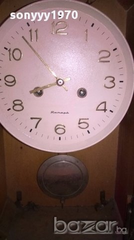 АНТИК-Руски ретро часовник-за ремонт за колекция-47х30х15см, снимка 10 - Антикварни и старинни предмети - 17791595