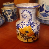 Deruta колекционерска ръчно изработена ваза, снимка 1 - Колекции - 21091151