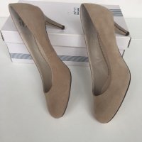 Нови естествена кожа набук обувки Pier One номер 37, снимка 3 - Дамски елегантни обувки - 24652919