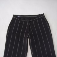 Дамски черен панталон в рае, М , снимка 5 - Панталони - 18403062