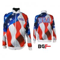 Горнище USA, снимка 1 - Спортни дрехи, екипи - 22137735