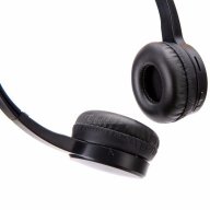 Безжични слушалки KTP-28, Bluetooth, MP3 плеър, FM радио, micro SD вход, вграден микрофон, черни и б, снимка 3 - Слушалки и портативни колонки - 18619094