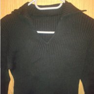 черна блуза, снимка 1 - Блузи с дълъг ръкав и пуловери - 16788317