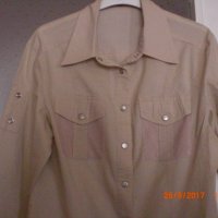 продавам нова маркова дамска блуза-риза с дълъг ръкав-нова.внос от Германия, снимка 2 - Блузи с дълъг ръкав и пуловери - 19399738