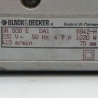 Лентов шлайф Black&Decker plus , снимка 5 - Други машини и части - 25642071