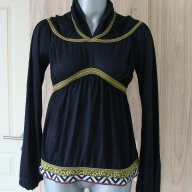 PIANURA STUDIO черна вълнена блуза, снимка 5 - Блузи с дълъг ръкав и пуловери - 17037372