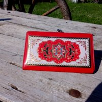 Старо дамско портмоне #5, снимка 2 - Антикварни и старинни предмети - 26000431