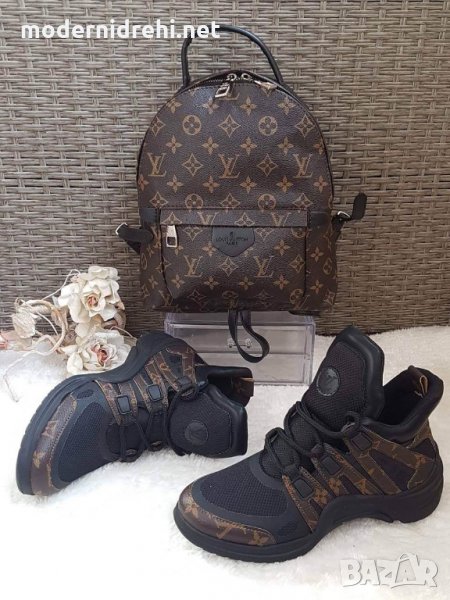 Дамски спортни обувки и чанта louis vuitton код453, снимка 1