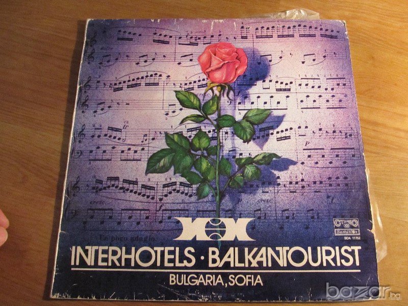 Грамофонна плоча Интерхотели  86 г. -  издание 80те. за колекционери и ценители на старата хубава  м, снимка 1