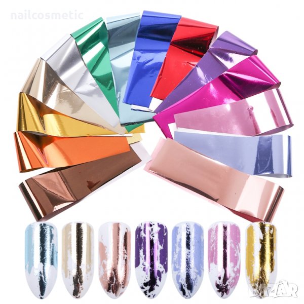 14 бр. Комплект фолио за маникюр, снимка 1