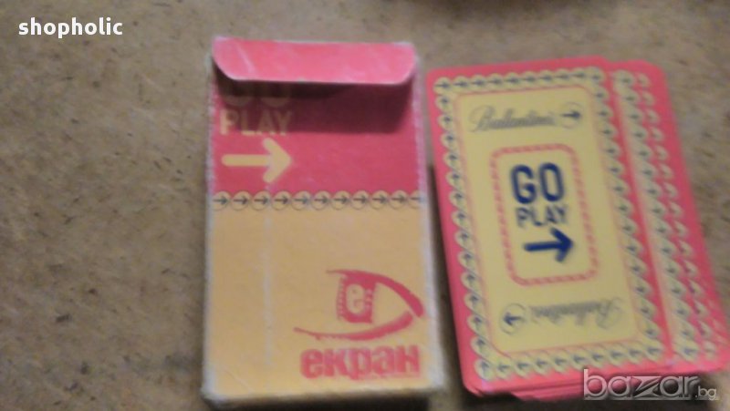 Карти за игра с артисти, снимка 1