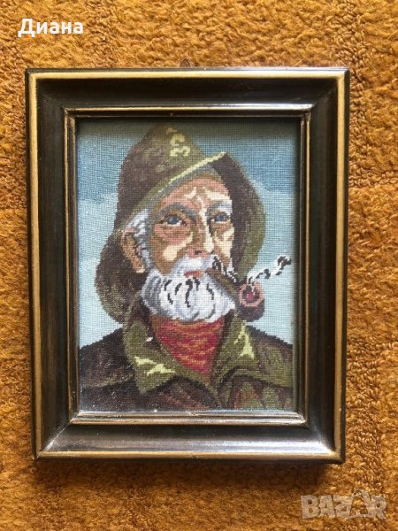 Гоблен “Старецът с лулата”, снимка 1