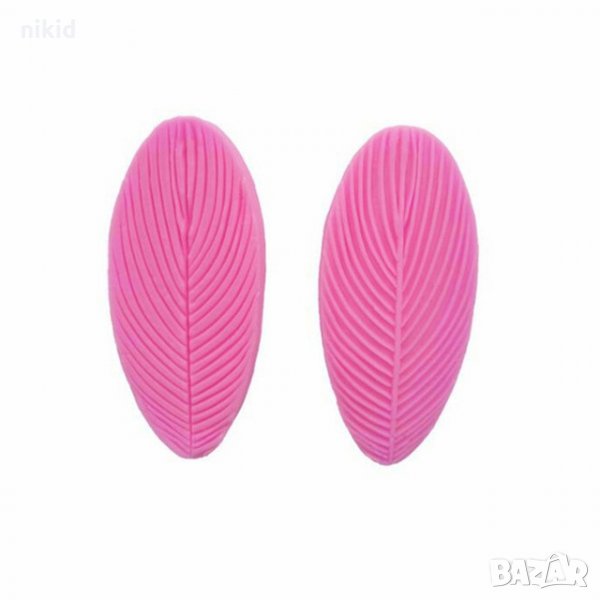 2 части борови клонки вейнър силиконов молд форма декорация украса фондан торта декор, снимка 1