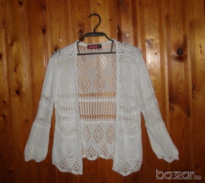 Нежна плетена жилетка за девойка,146 см. , снимка 1