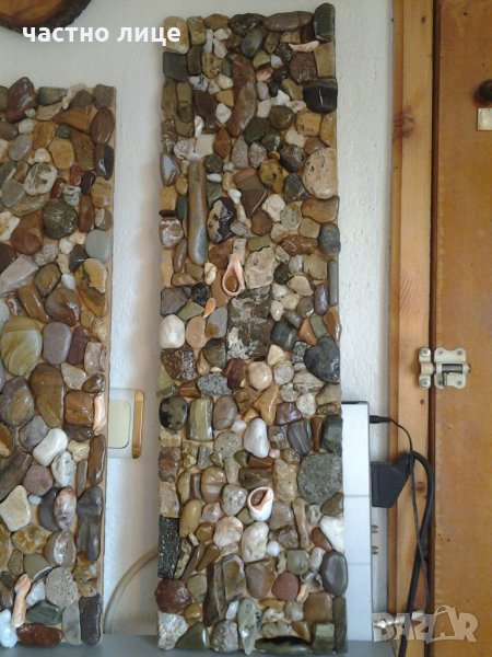 Пана с естествени камъни от Синеморец, снимка 1