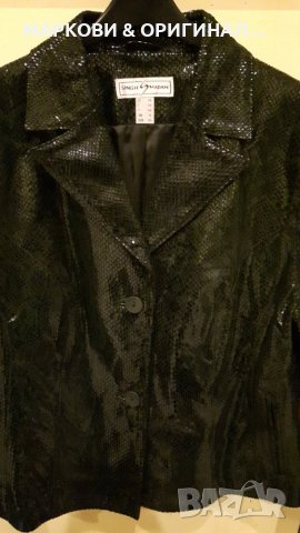 Дамско кожено яке/ест.кожа 42/Л рр., снимка 4 - Якета - 23998787