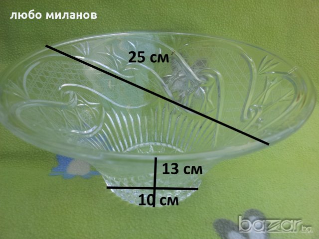  кристална фруктиера, снимка 2 - Други - 18866535