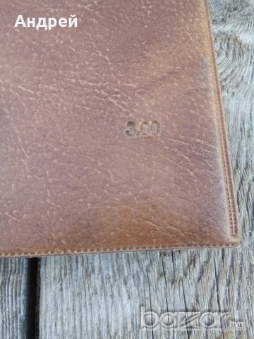 Кожена папка, снимка 4 - Антикварни и старинни предмети - 19501412