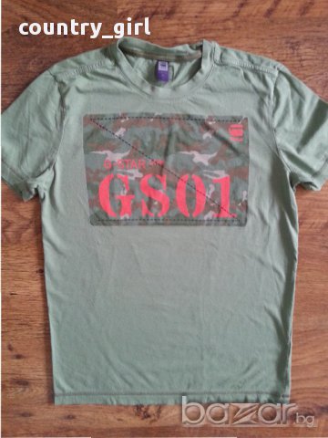 G-star Knox - страхотна мъжка тениска, снимка 5 - Тениски - 17608475
