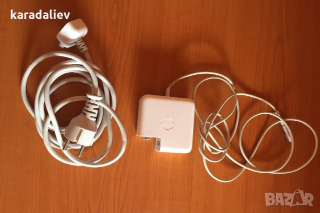 Зарядно Apple 60W MagSafe Power Adapter, снимка 1 - Части за лаптопи - 25604475