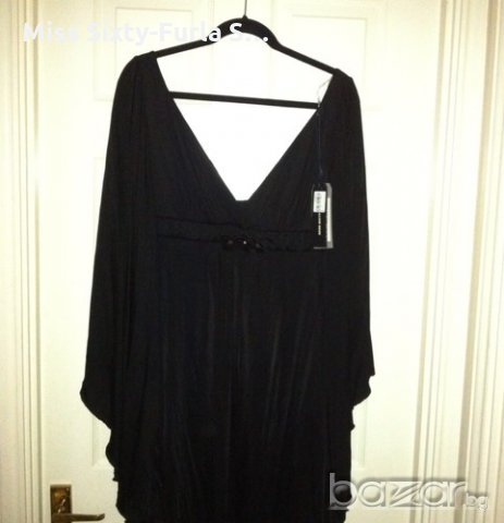 MISS SIXTY-нова черна рокля Мис Сиксти-XS/S и L/XL размер, снимка 8 - Рокли - 20564732