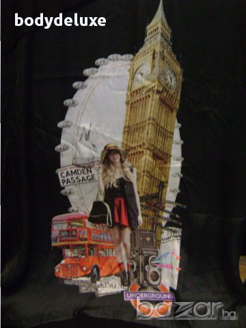 черна памучна туника