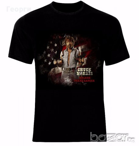 Чък Норис Уокър Тексаският Рейнджър Chuck Norris Walker Texas Ranger Тениска Мъжка/Дамска S до 2XL, снимка 1