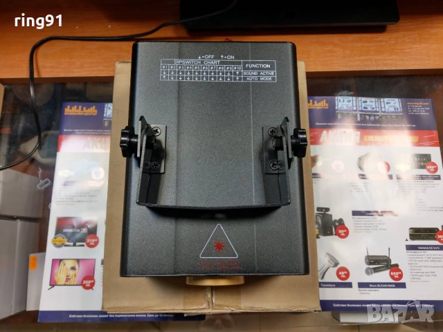 Светлинен ефект Лазер 81RG, снимка 2 - Друга електроника - 26083673