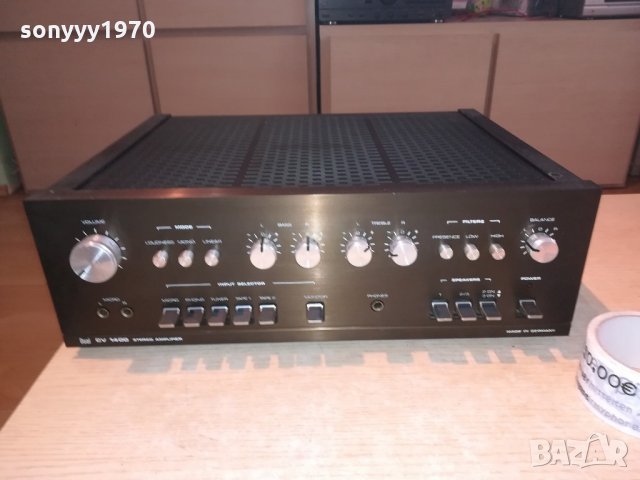 dual stereo amplifier-made in germany-внос швеицария, снимка 1 - Ресийвъри, усилватели, смесителни пултове - 21492258