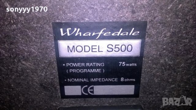 wharfedale model s500-2x75w/8ohm-внос англия, снимка 16 - Тонколони - 22007107