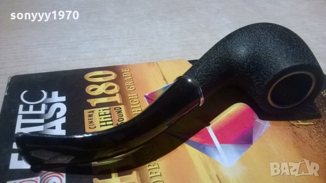 красива лула-черен мат-14х5х4см-внос швеицария, снимка 13 - Лули - 24103783