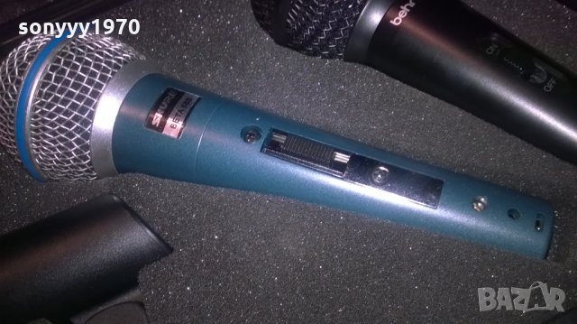 shure & behringer & yamaha-microphone-внос швеицария, снимка 2 - Микрофони - 23840932