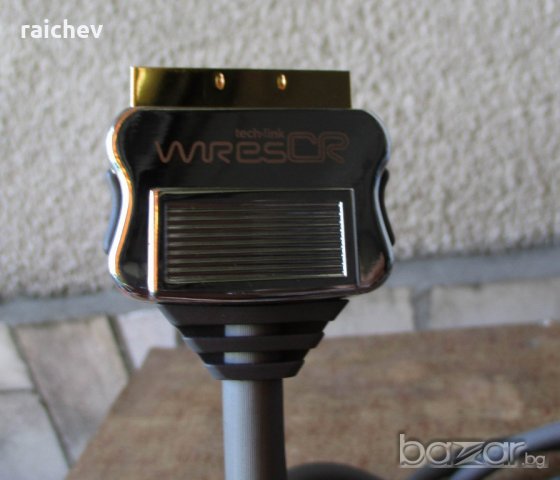 ★ █▬█ █ ▀█▀ ★ Профи кабел скарт-скарт – TECH+LINK – с масивни позлатени конектори. , снимка 3 - Други - 18801929