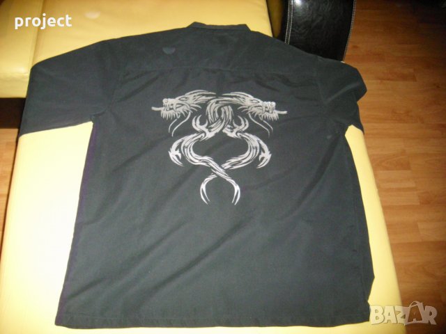 Indentic Оригинална Дизайнерска  риза Уникат.Като нова размер м 39-40, снимка 2 - Ризи - 24161329