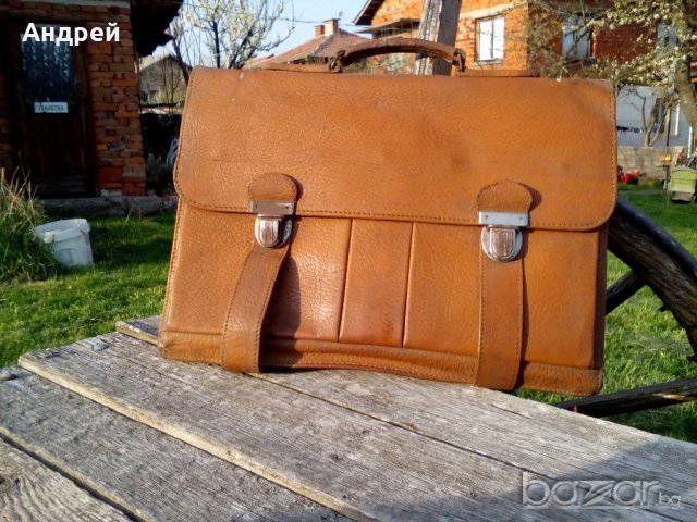 Кожена чанта #5, снимка 1