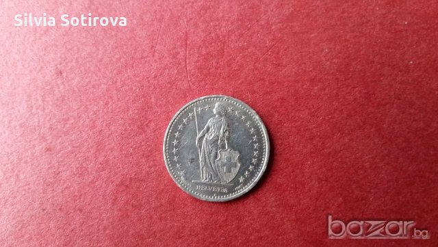 Швейцарска монета, снимка 5 - Нумизматика и бонистика - 21081534