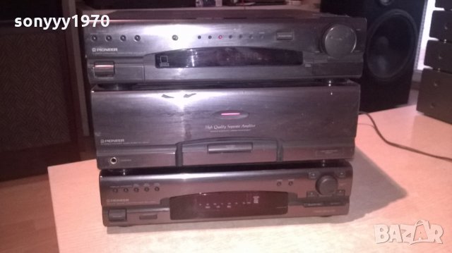 pioner-japan-power ampli+controler+tuner-внос швеицария, снимка 4 - Ресийвъри, усилватели, смесителни пултове - 23532189