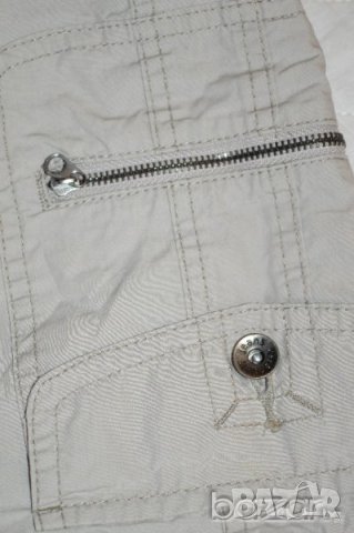 LIV Essentials дамски бежов панталон летен 3/4 100% памук размер 48, снимка 4 - Панталони - 23444822