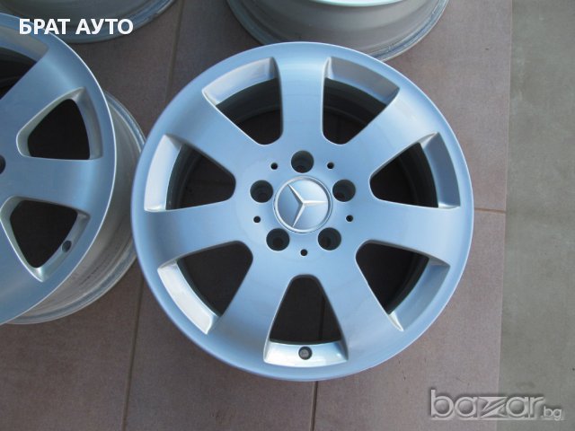 ОРИГИНАЛНИ АЛУМИНИЕВИ ДЖАНТИ 16'' ЗА МЕРЦЕДЕС Е 211/C 203/C 204, снимка 4 - Гуми и джанти - 10891977