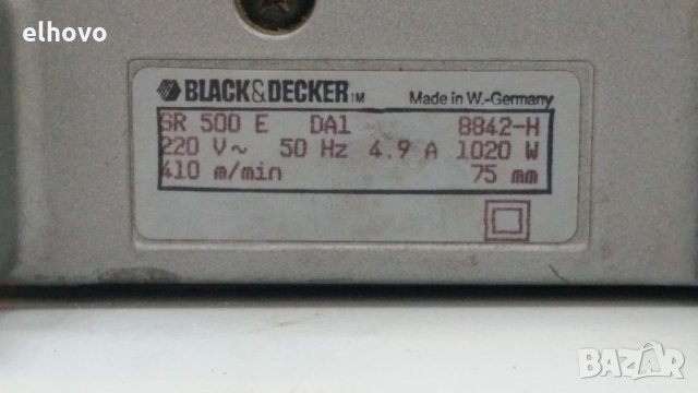 Лентов шлайф Black&Decker plus , снимка 5 - Други машини и части - 25642071