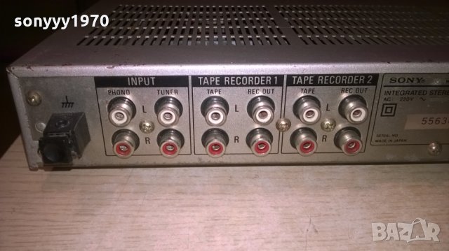 sony ampli japan-внос швеицария, снимка 13 - Ресийвъри, усилватели, смесителни пултове - 26088748