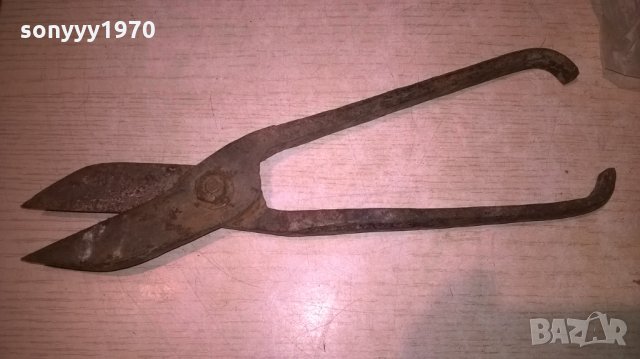 ножици за ламарина-стари истински-30см, снимка 2 - Други инструменти - 25423946
