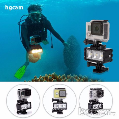 Осветление за подводни снимки за екшън камери , снимка 5 - Камери - 17826266