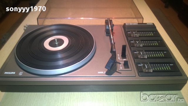 philips stereo 400-грамофон с усилвател-внос швеицария, снимка 9 - Грамофони - 9017915