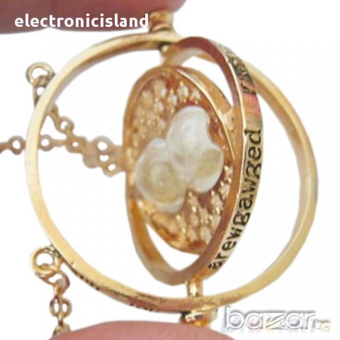 Хари Потър Harry Potter Time Turner Колие Времевърт на Хърмаяни Грейнджър Hermione Granger, снимка 3 - Колиета, медальони, синджири - 7495306